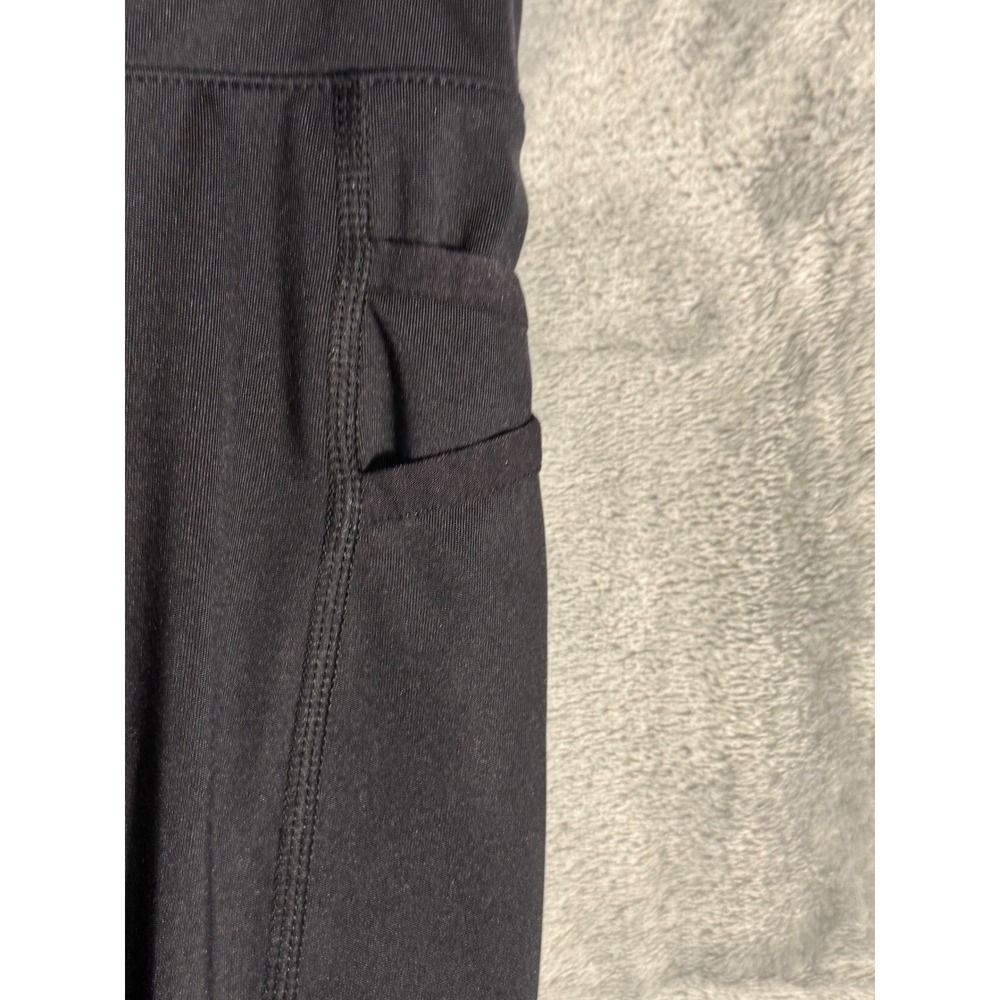 Columbia Kids Black Active Leggings Side Pockets XS 6/6X AG0067 hiking soccer - Picture 4 of 6